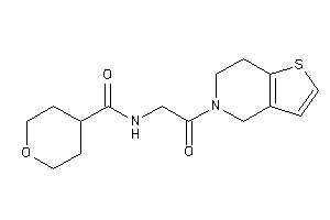 N-[2-(6,7-dihydro-4H-thieno[3,2-c]pyridin-5-yl)-2-keto-ethyl]tetrahydropyran-4-carboxamide