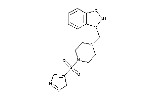 3-[[4-(3H-pyrazol-4-ylsulfonyl)piperazino]methyl]-2,3-dihydroindoxazene