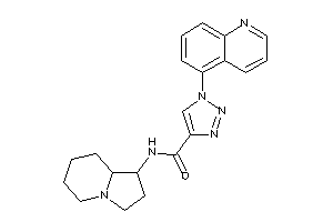 N-indolizidin-1-yl-1-(5-quinolyl)triazole-4-carboxamide