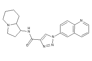 N-indolizidin-1-yl-1-(6-quinolyl)triazole-4-carboxamide