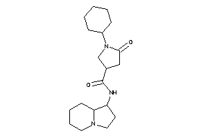 1-cyclohexyl-N-indolizidin-1-yl-5-keto-pyrrolidine-3-carboxamide