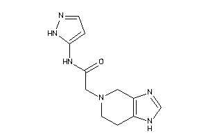 N-(1H-pyrazol-5-yl)-2-(1,4,6,7-tetrahydroimidazo[4,5-c]pyridin-5-yl)acetamide