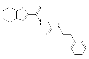 N-[2-keto-2-(phenethylamino)ethyl]-4,5,6,7-tetrahydrobenzothiophene-2-carboxamide