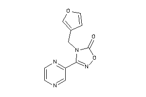Image of 4-(3-furfuryl)-3-pyrazin-2-yl-1,2,4-oxadiazol-5-one
