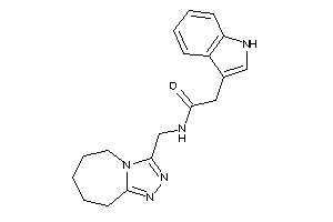 2-(1H-indol-3-yl)-N-(6,7,8,9-tetrahydro-5H-[1,2,4]triazolo[4,3-a]azepin-3-ylmethyl)acetamide