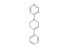 4-(4-phenyl-3,6-dihydro-2H-pyridin-1-yl)pyrimidine