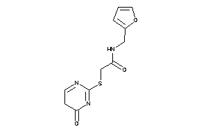 N-(2-furfuryl)-2-[(4-keto-5H-pyrimidin-2-yl)thio]acetamide