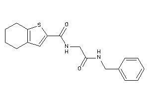 N-[2-(benzylamino)-2-keto-ethyl]-4,5,6,7-tetrahydrobenzothiophene-2-carboxamide