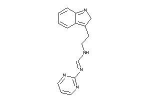 N-[2-(2H-indol-3-yl)ethyl]-N'-(2-pyrimidyl)formamidine