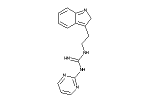 1-[2-(2H-indol-3-yl)ethyl]-3-(2-pyrimidyl)guanidine