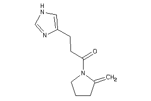 Image of 3-(1H-imidazol-4-yl)-1-(2-methylenepyrrolidino)propan-1-one