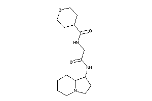 N-[2-(indolizidin-1-ylamino)-2-keto-ethyl]tetrahydropyran-4-carboxamide