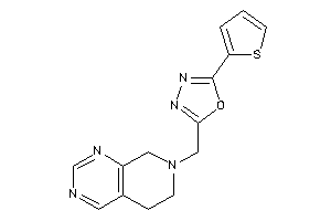 2-(6,8-dihydro-5H-pyrido[3,4-d]pyrimidin-7-ylmethyl)-5-(2-thienyl)-1,3,4-oxadiazole