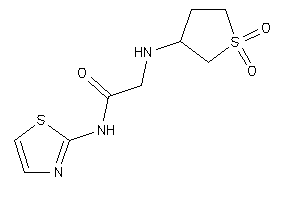 2-[(1,1-diketothiolan-3-yl)amino]-N-thiazol-2-yl-acetamide