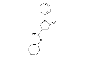 N-cyclohexyl-5-keto-1-phenyl-pyrrolidine-3-carboxamide