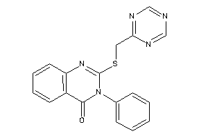 3-phenyl-2-(s-triazin-2-ylmethylthio)quinazolin-4-one