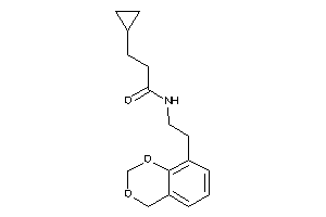 N-[2-(4H-1,3-benzodioxin-8-yl)ethyl]-3-cyclopropyl-propionamide