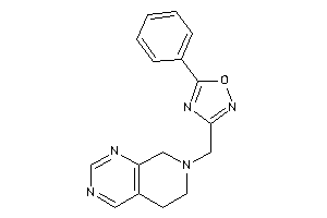 3-(6,8-dihydro-5H-pyrido[3,4-d]pyrimidin-7-ylmethyl)-5-phenyl-1,2,4-oxadiazole