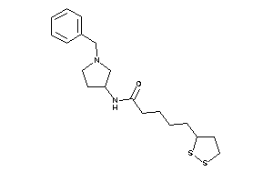 N-(1-benzylpyrrolidin-3-yl)-5-(dithiolan-3-yl)valeramide