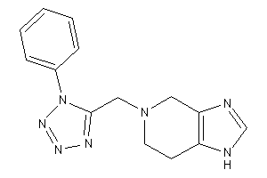 5-[(1-phenyltetrazol-5-yl)methyl]-1,4,6,7-tetrahydroimidazo[4,5-c]pyridine