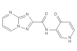 N-(4-keto-1H-pyridin-3-yl)-[1,2,4]triazolo[1,5-a]pyrimidine-2-carboxamide