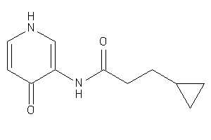 3-cyclopropyl-N-(4-keto-1H-pyridin-3-yl)propionamide