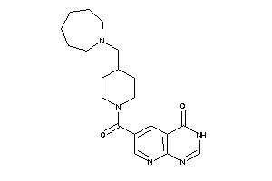 6-[4-(azepan-1-ylmethyl)piperidine-1-carbonyl]-3H-pyrido[2,3-d]pyrimidin-4-one