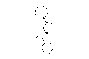 N-[2-keto-2-(1,4-thiazepan-4-yl)ethyl]tetrahydropyran-4-carboxamide