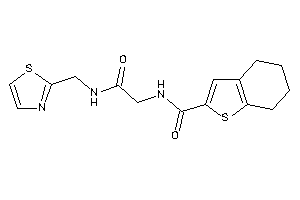 N-[2-keto-2-(thiazol-2-ylmethylamino)ethyl]-4,5,6,7-tetrahydrobenzothiophene-2-carboxamide