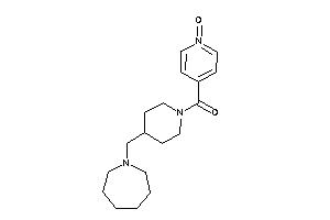 [4-(azepan-1-ylmethyl)piperidino]-(1-keto-4-pyridyl)methanone