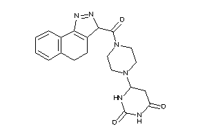 Image of 6-[4-(4,5-dihydro-3H-benzo[g]indazole-3-carbonyl)piperazino]-5,6-dihydrouracil