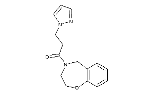 1-(3,5-dihydro-2H-1,4-benzoxazepin-4-yl)-3-pyrazol-1-yl-propan-1-one