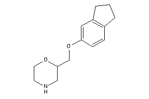 2-(indan-5-yloxymethyl)morpholine