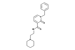 1-benzyl-2-keto-N-(2-piperidinoethyl)nicotinamide