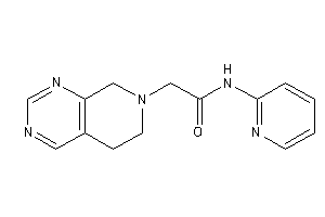 2-(6,8-dihydro-5H-pyrido[3,4-d]pyrimidin-7-yl)-N-(2-pyridyl)acetamide