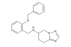 (2-benzoxybenzyl)-(5,6,7,8-tetrahydro-[1,2,4]triazolo[1,5-a]pyridin-6-yl)amine