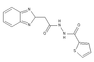 N'-[2-(2H-benzimidazol-2-yl)acetyl]thiophene-2-carbohydrazide