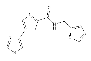 Image of N-(2-thenyl)-4-thiazol-4-yl-3H-pyrrole-2-carboxamide