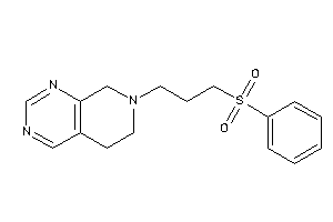 7-(3-besylpropyl)-6,8-dihydro-5H-pyrido[3,4-d]pyrimidine