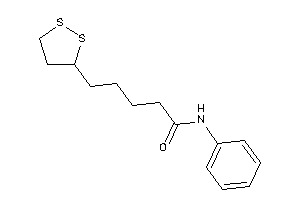 Image of 5-(dithiolan-3-yl)-N-phenyl-valeramide