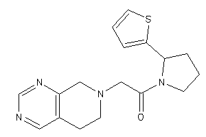 2-(6,8-dihydro-5H-pyrido[3,4-d]pyrimidin-7-yl)-1-[2-(2-thienyl)pyrrolidino]ethanone