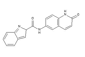 N-(2-keto-1H-quinolin-6-yl)-2H-indole-2-carboxamide