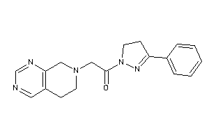 2-(6,8-dihydro-5H-pyrido[3,4-d]pyrimidin-7-yl)-1-(3-phenyl-2-pyrazolin-1-yl)ethanone