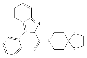 1,4-dioxa-8-azaspiro[4.5]decan-8-yl-(3-phenyl-2H-indol-2-yl)methanone