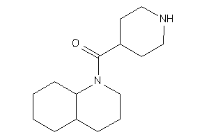 3,4,4a,5,6,7,8,8a-octahydro-2H-quinolin-1-yl(4-piperidyl)methanone