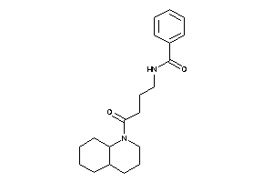 N-[4-(3,4,4a,5,6,7,8,8a-octahydro-2H-quinolin-1-yl)-4-keto-butyl]benzamide