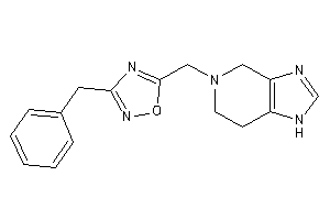 3-benzyl-5-(1,4,6,7-tetrahydroimidazo[4,5-c]pyridin-5-ylmethyl)-1,2,4-oxadiazole