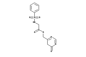 2-(benzenesulfonamido)acetic Acid (6-keto-5H-pyrimidin-4-yl)methyl Ester