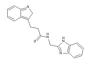 N-(1H-benzimidazol-2-ylmethyl)-3-(2H-indol-3-yl)propionamide