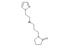 1-[3-(2-pyrazol-1-ylethylamino)propyl]-2-pyrrolidone